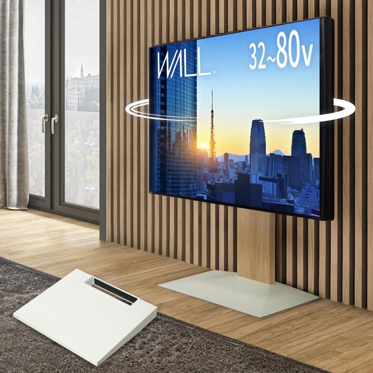 Amazon | EQUALS イコールズ テレビ台 壁寄せテレビスタンド WALL V3